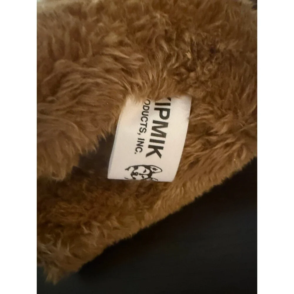 Kipmik Plush Brown Grizzly Bear Souvenir Stuffed Animal Toy 5” New
